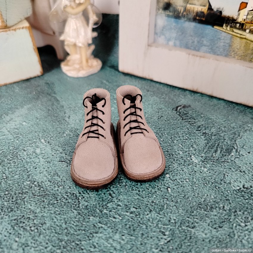 Ботинки 4,3*1,6см высокие (фото 9)