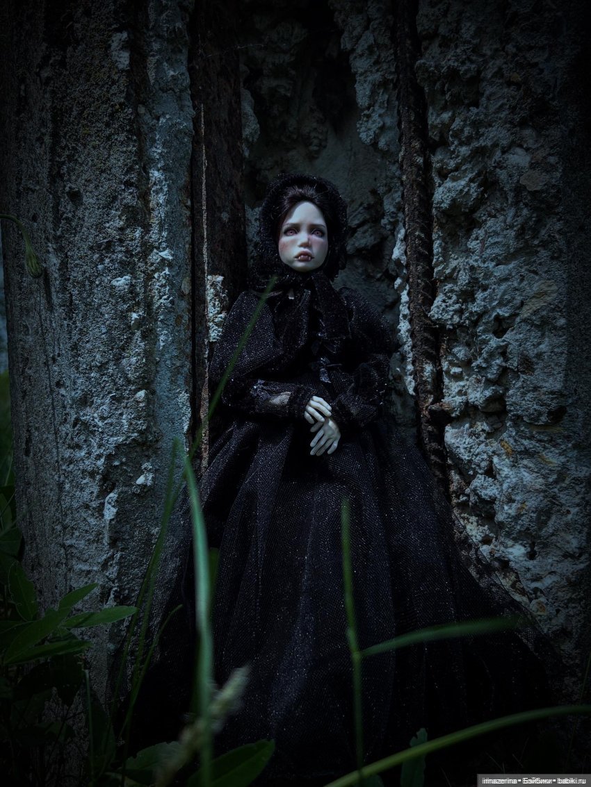 Кира, дочь Дракулы — Авторские куклы BJD (фото 2)