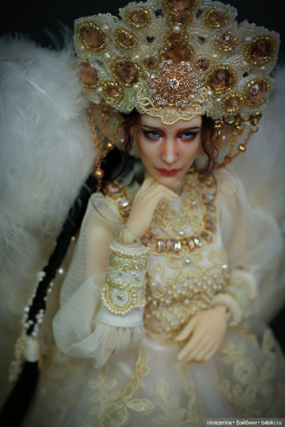 Царевна Лебедь — Авторские куклы BJD (фото 4)