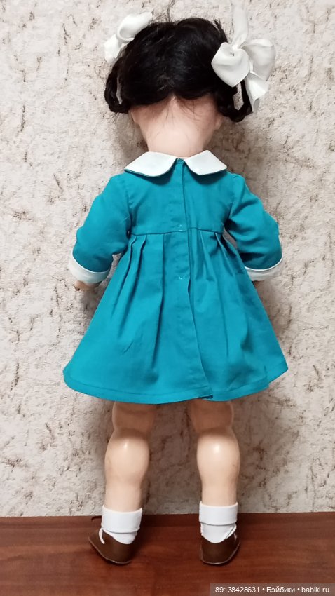 Платье с фартуком — Одежда для кукол (фото 7)