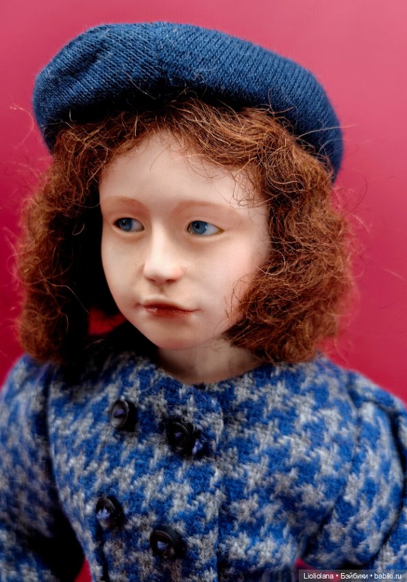 Редкая авторская кукла от Yolanda Bello Мешок полный счастья (фото 3)