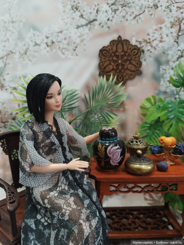 Чайница Клуазоне № 1 — Миниатюра для кукол