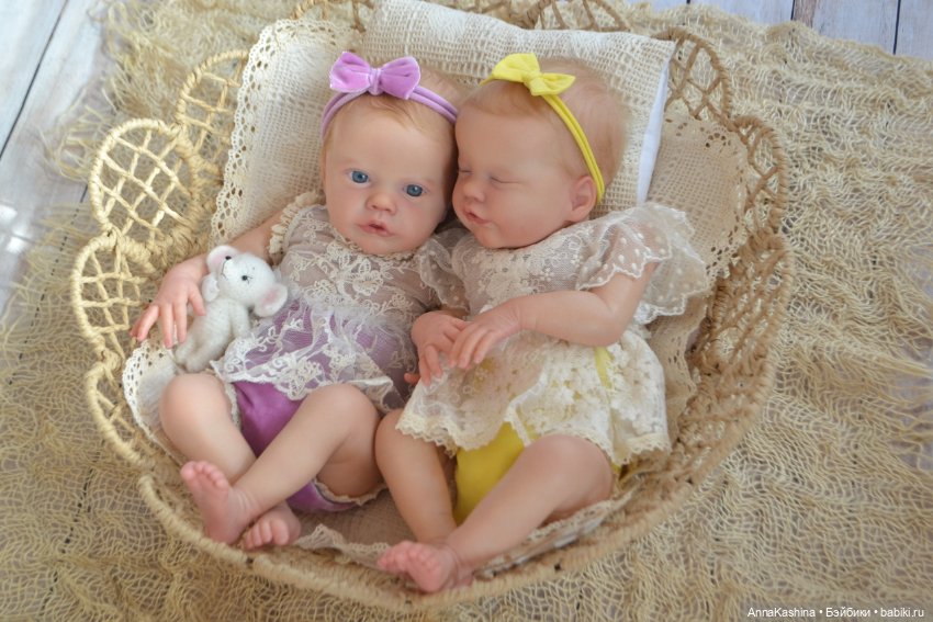 Близняшки Примроуз — Куклы реборн (фото 2)