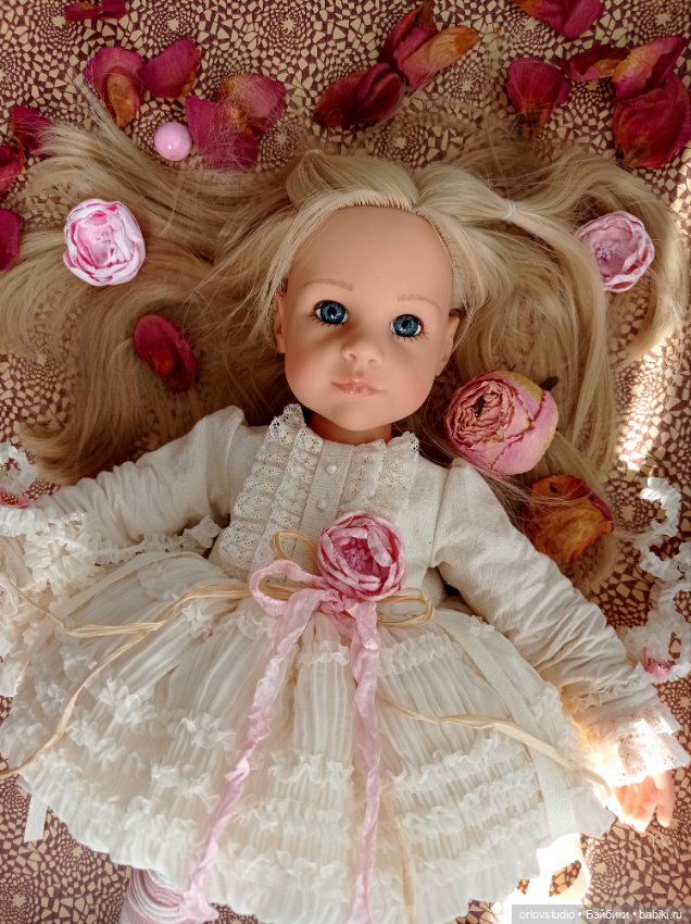 #3 Платье 🍭🍥 "Облачный зефир" для Готц/Zwergnase (фото 6)