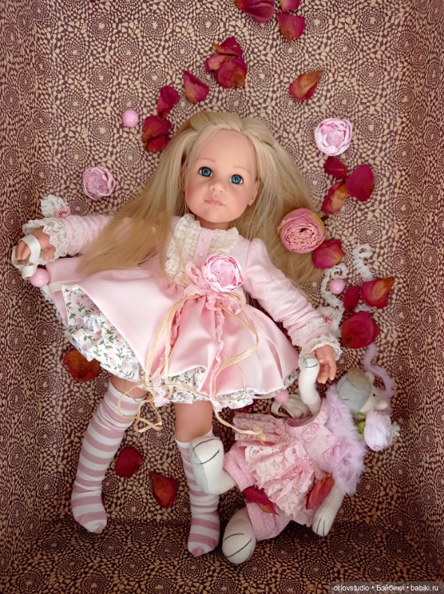 Платье 🍭💗🍥 "Розовая пудра" для Готц/Zwergnase (фото 5)