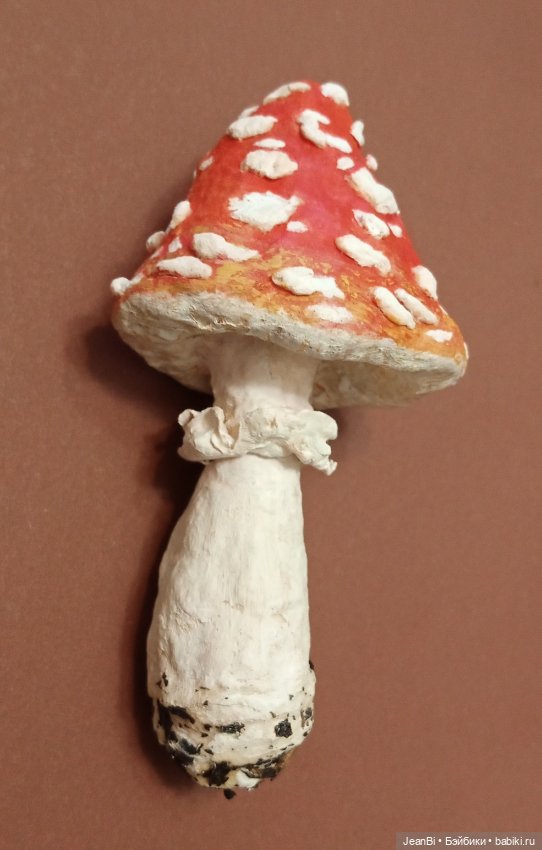 Мухоморчики из ваты — Авторские куклы (фото 6)