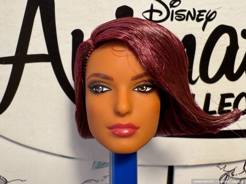 Голова Барби Мермейд из конструктора №1