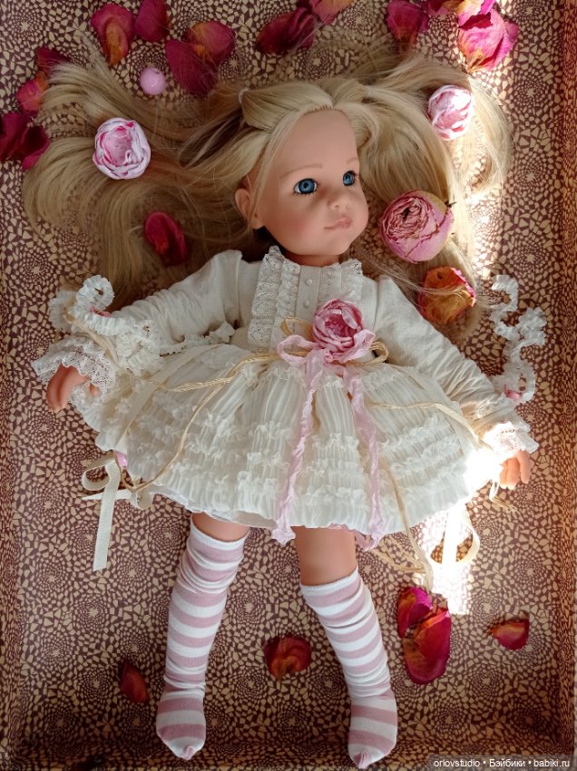 #3 Платье 🍭🍥 "Облачный зефир" для Готц/Zwergnase (фото 7)