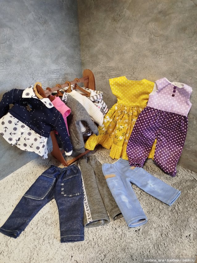 Лот одежды для кукол Руби Ред или Готц 36 см