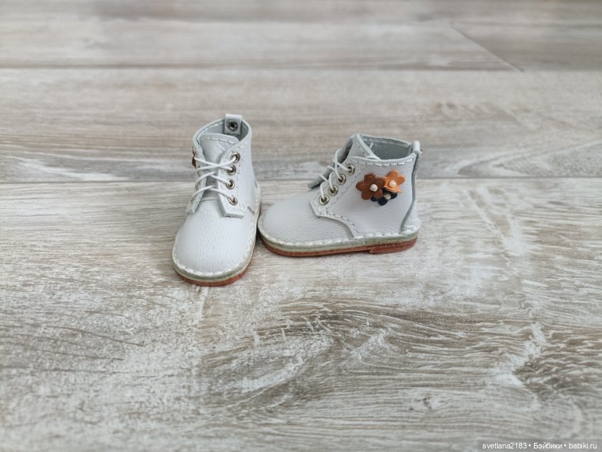 Ботинки для кукол руби ред 31 см. (4,7 х 2,0 см) (фото 3)