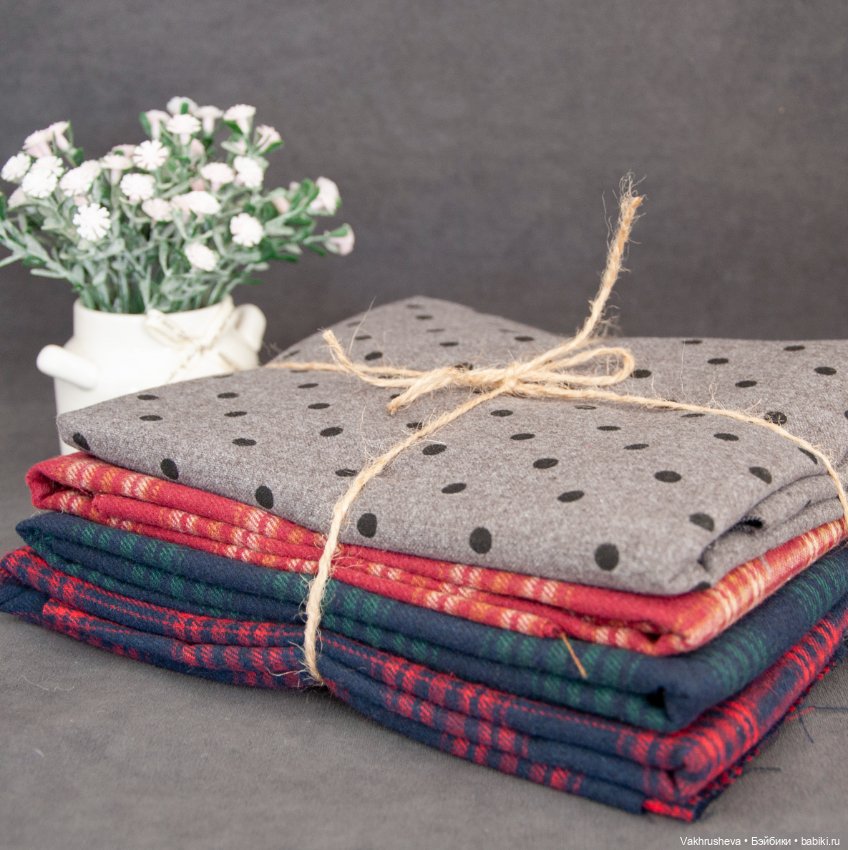 Наборы тканей разных производителей