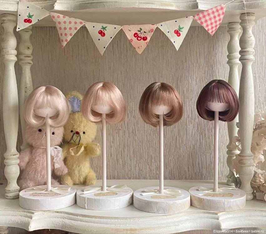 Парики на мини Птичек Birdy