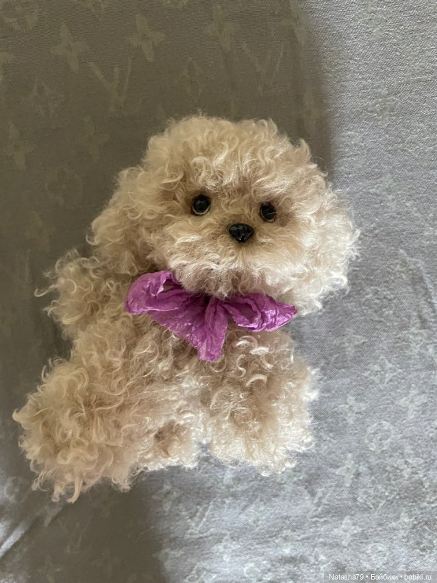 Собачка болонка — Авторские игрушки (фото 2)