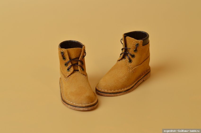 Ботинки из натуральной кожи на Руби Ред 37 см "Тимберленд" (фото 2)