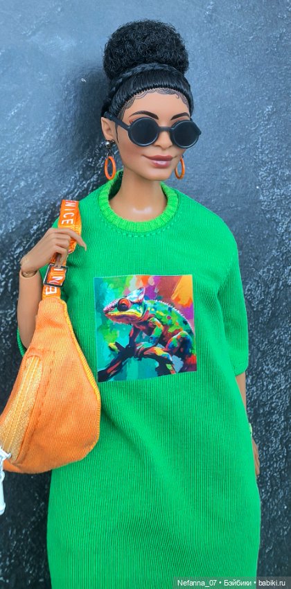 Платье для пышки Барби — Одежда для кукол (фото 5)