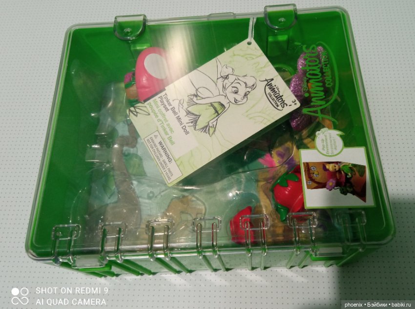 Лот из 9-ти фирменных фигурок + бонус: чемодан с аксессуарами от Disney Animators' (фото 7)