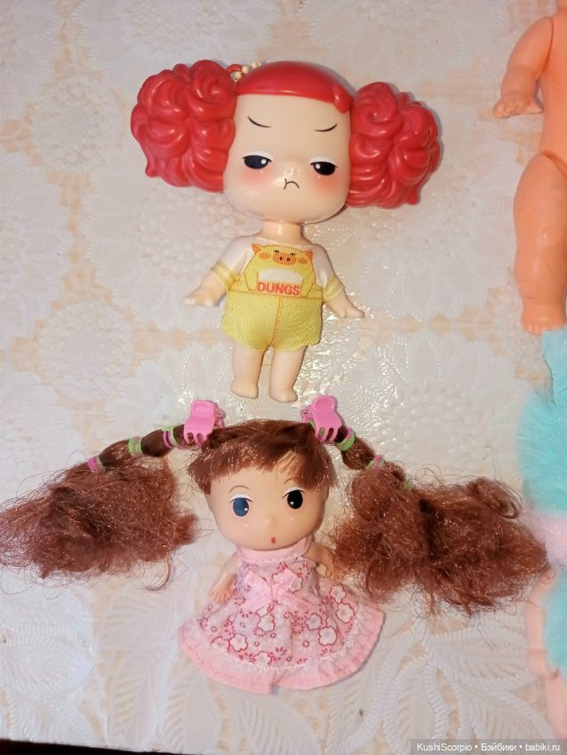 Лот винтажных и современных пупсиков (8 шт.) (фото 2)