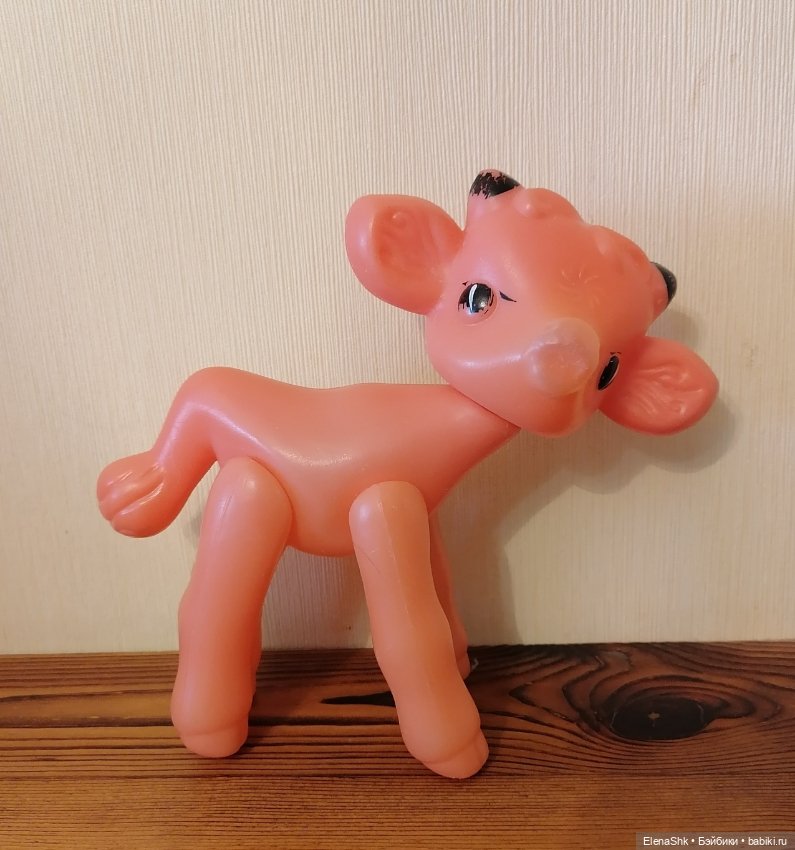 Теленок — Винтажные куклы и игрушки детства (фото 4)