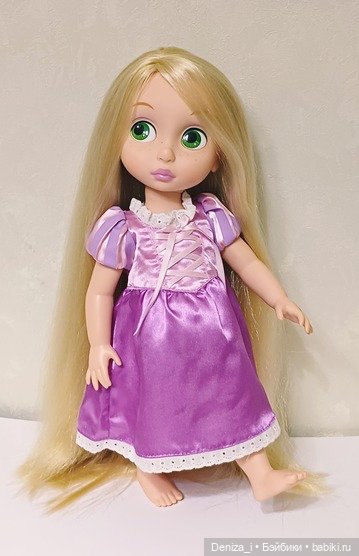 Рапунцель Дисней 2012 Редкая Disney Animators Аниматорс кукла (фото 6)