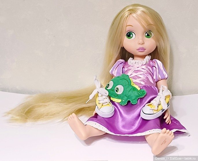 Рапунцель Дисней 2012 Редкая Disney Animators Аниматорс кукла (фото 3)