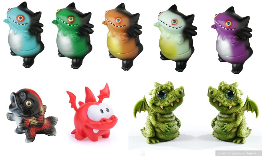 Лот из 9-ти фирменных фигурок + бонус: чемодан с аксессуарами от Disney Animators'