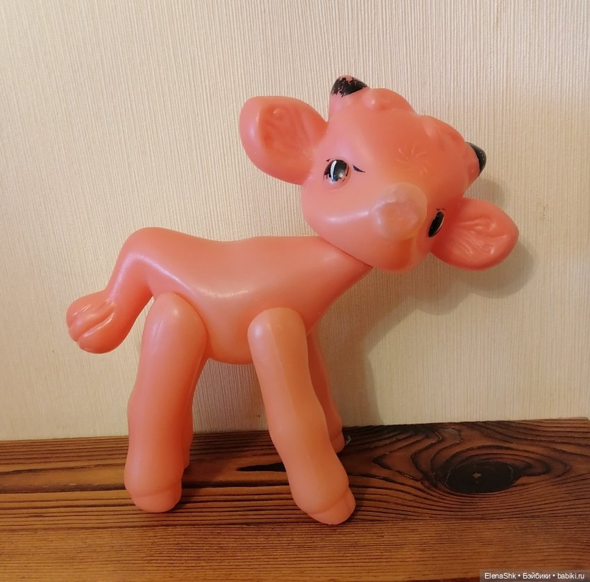 Теленок — Винтажные куклы и игрушки детства (фото 5)