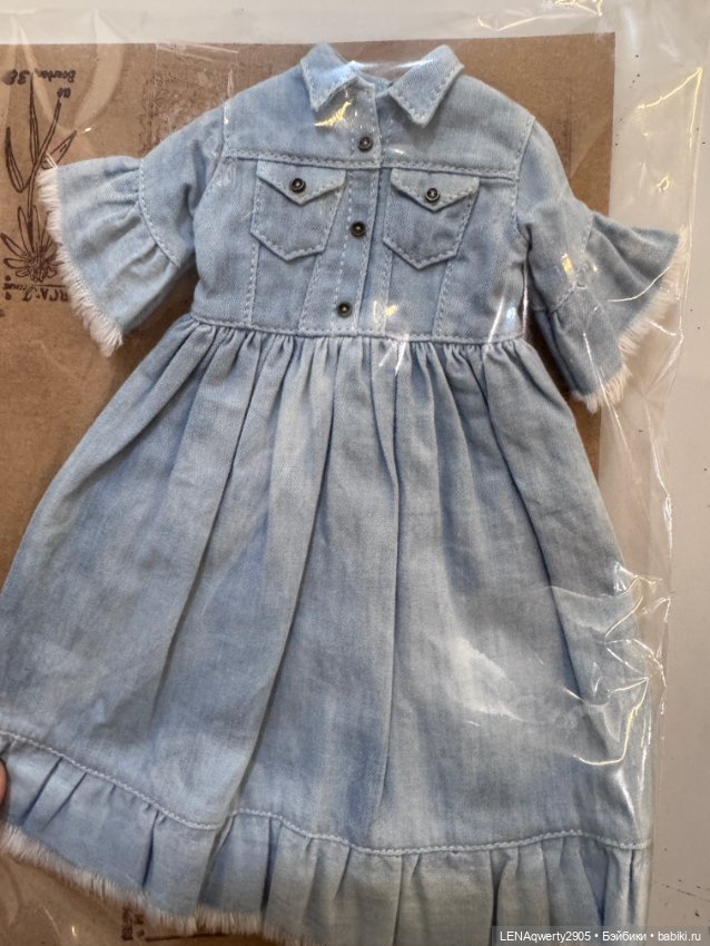 Джинсовое платье для формата подростки ( Тендер , Рожнева ) и та )