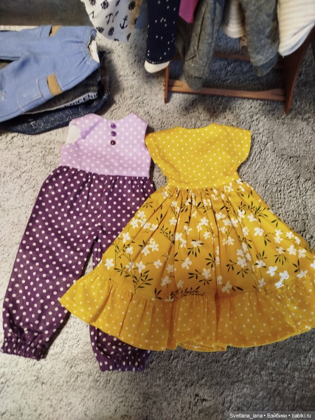 Лот одежды для кукол Руби Ред или Готц 36 см (фото 6)