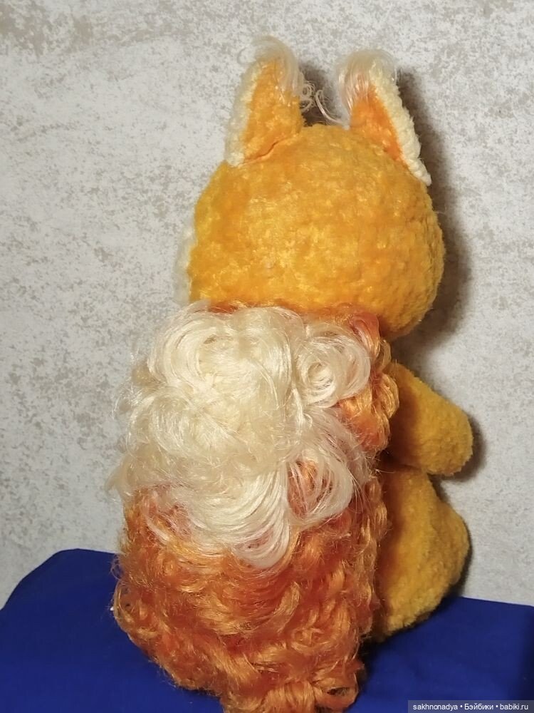 Плюшевая белка — Винтажные куклы и игрушки детства (фото 2)