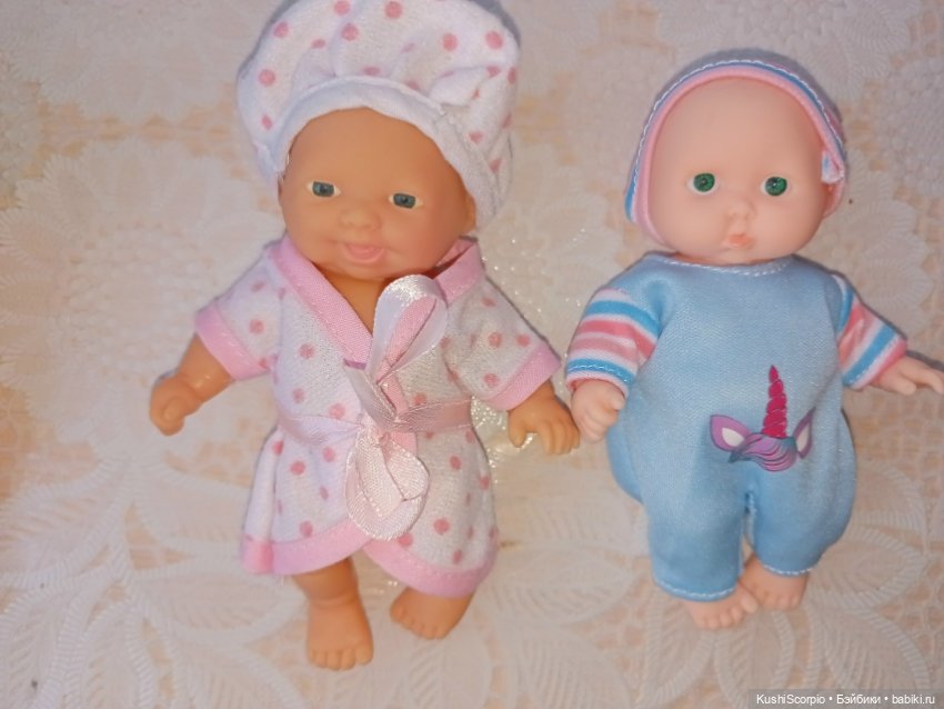 Лот винтажных и современных пупсиков (8 шт.) (фото 3)