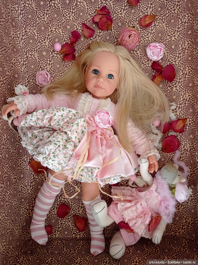 Платье 🍭💗🍥 "Розовая пудра" для Готц/Zwergnase (фото 2)