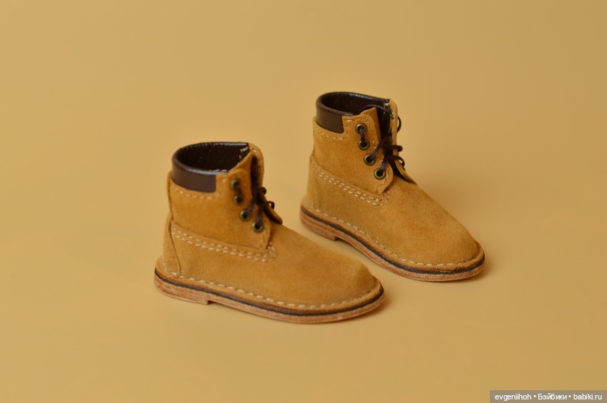 Ботинки из натуральной кожи на Руби Ред 37 см "Тимберленд" (фото 6)