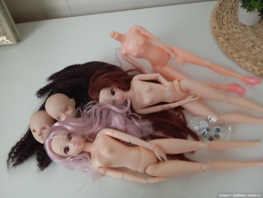 Для творчества куклы тела и глаза (фото 2)