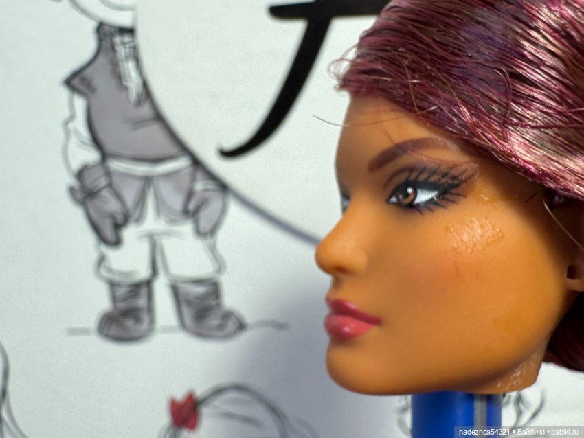 Голова Барби Мермейд из конструктора №1 (фото 4)