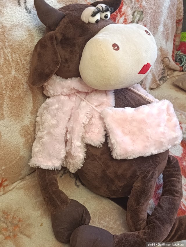 Мягкие игрушки корова, собака, мишки, мышки, петух