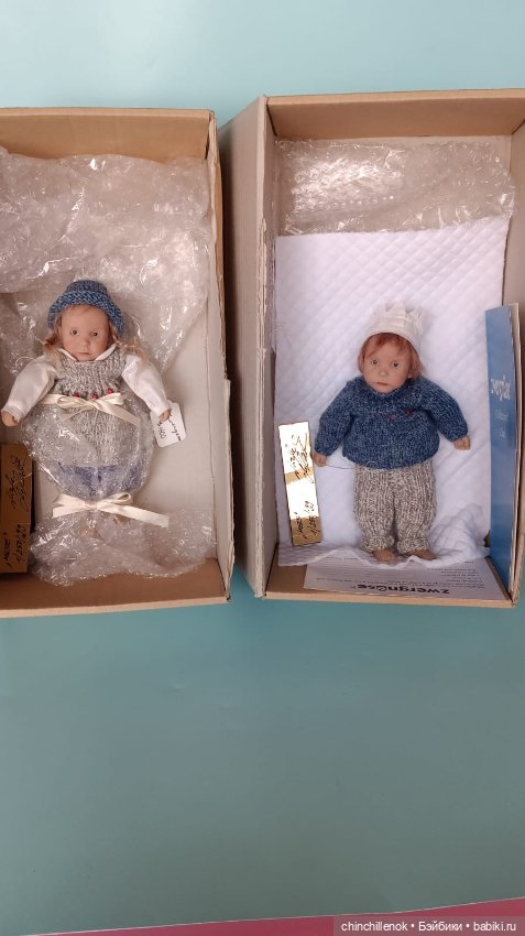 Крохотульки twins Mette & Mees от Zwergnase