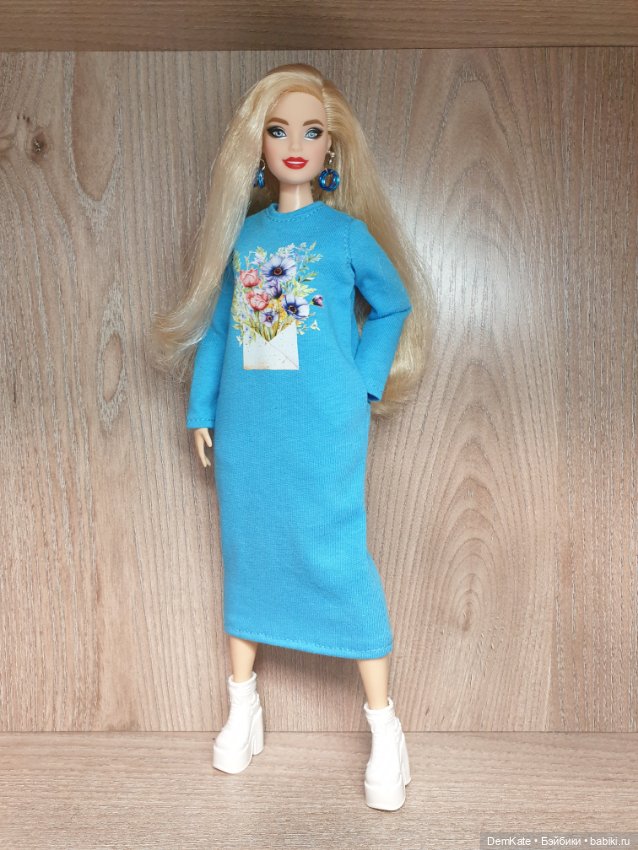 Платье для Барби пышки — Одежда для кукол (фото 2)
