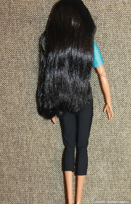 Голова 1993 Dolls of the World - Native American Barbie на теле МТМ (фото 7)