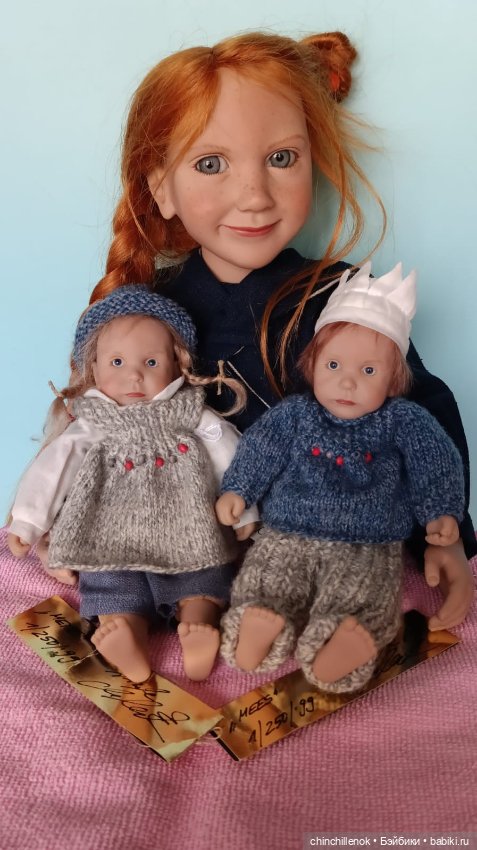 Крохотульки twins Mette & Mees от Zwergnase