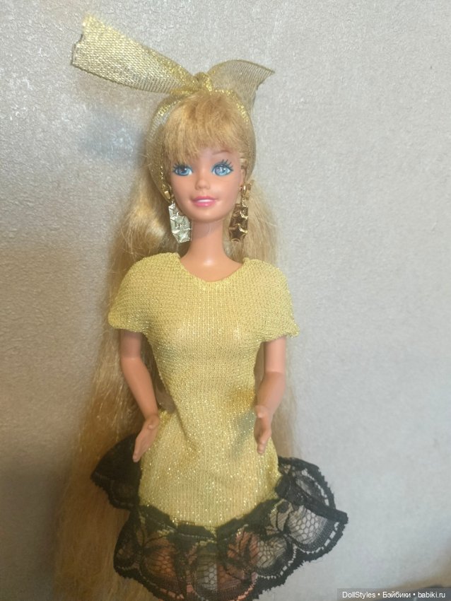 Барби (1993 Barbie Hollywood hair blonde) (фото 3)