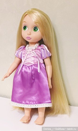 Рапунцель Дисней 2012 Редкая Disney Animators Аниматорс кукла (фото 2)