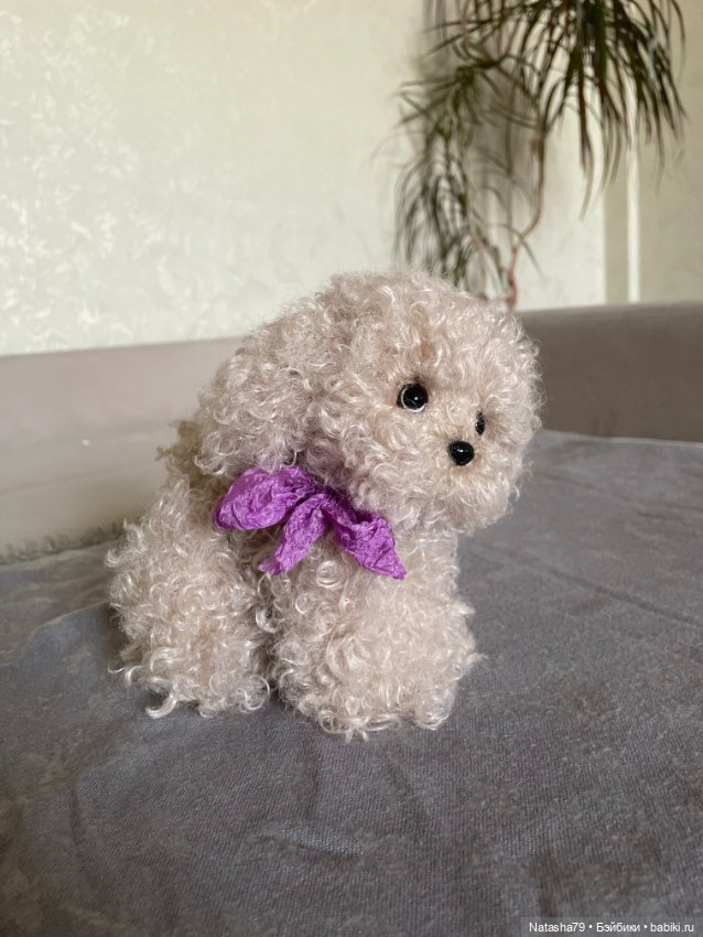 Собачка болонка — Авторские игрушки (фото 4)
