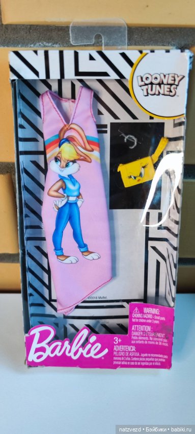 Фирменные наборы одежды с аксессуарами Barbie (Барби): Hello Kitty и Looney Tunes (фото 3)