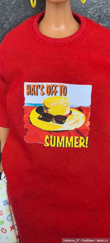 Платье для пышки Барби — Одежда для кукол (фото 6)