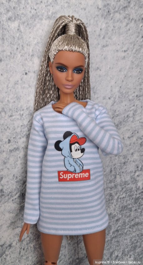 Тельняшка на барби — Одежда для кукол (фото 2)