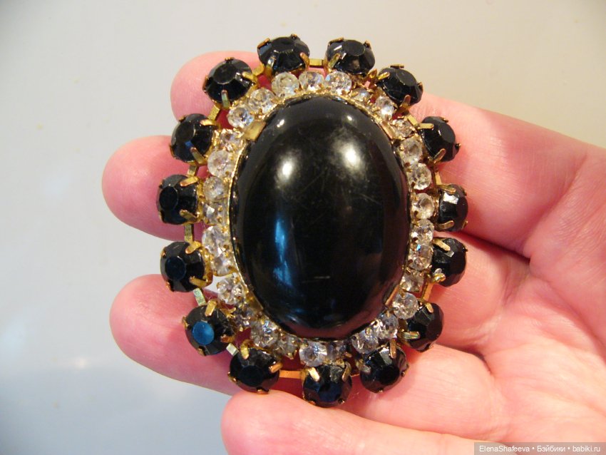 Старинная большая брошь для Ваших красавиц. Германия (фото 2)