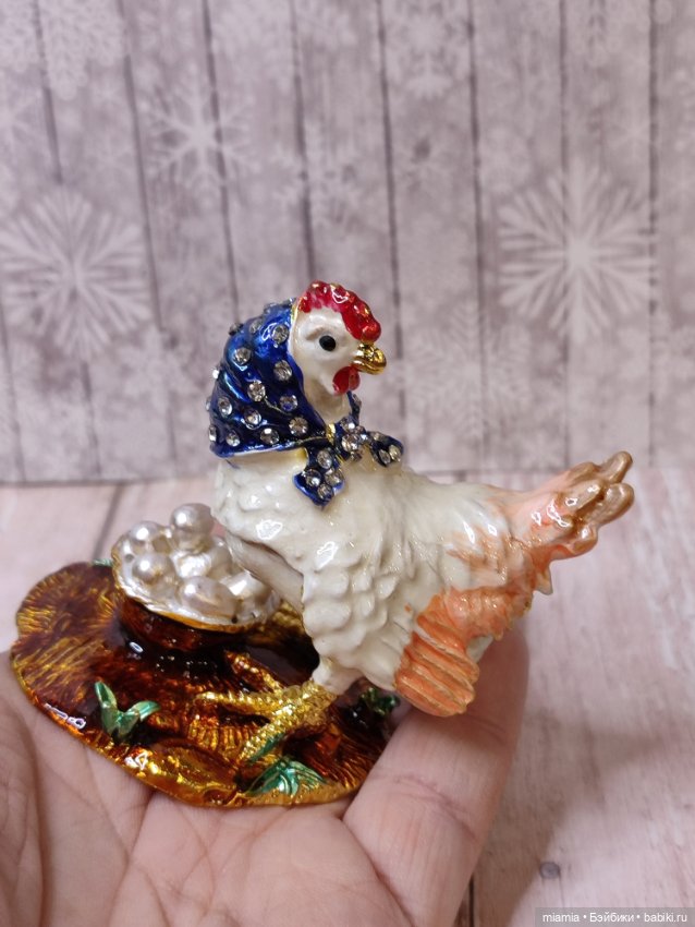 Коллекционные шкатулки с эмалью. Цена за пару (фото 7)