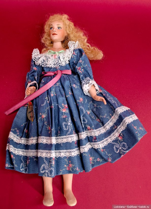 Редкая авторская кукла Дана от Phyllis Wright 1989 г (фото 9)