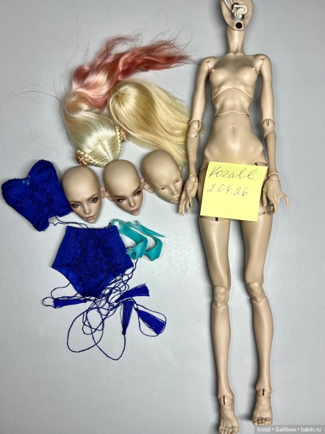 Chimera Birdie/Koi/Fox — Авторские куклы BJD (фото 7)