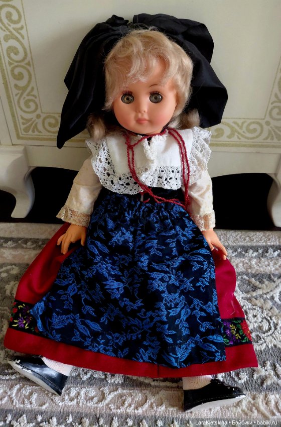 Petitcollin Кукла 60 - 70х годов. Франция (фото 9)